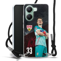 Carry Case Stoff schwarz/silber