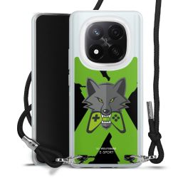 Carry Case Stoff schwarz/silber