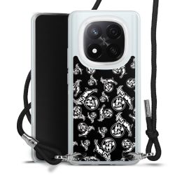 Carry Case Stoff schwarz/silber