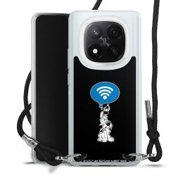 Carry Case Stoff schwarz/silber