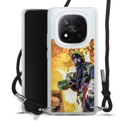 Carry Case Fabric black/silver