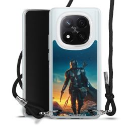 Carry Case Stoff schwarz/silber