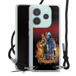 Carry Case Stoff schwarz/silber