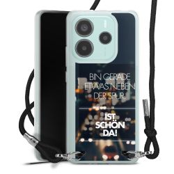 Carry Case Stoff schwarz/silber