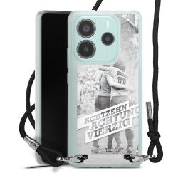 Carry Case Stoff schwarz/silber