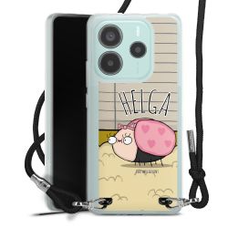 Carry Case Stoff schwarz/silber