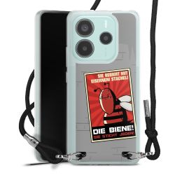 Carry Case Stoff schwarz/silber