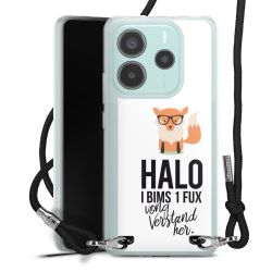 Carry Case Stoff schwarz/silber