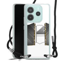 Carry Case Stoff schwarz/silber