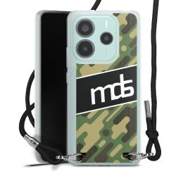 Carry Case Stoff schwarz/silber