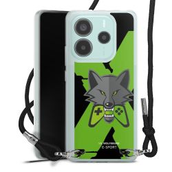 Carry Case Stoff schwarz/silber