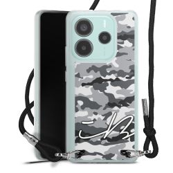 Carry Case Stoff schwarz/silber