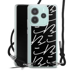 Carry Case Stoff schwarz/silber