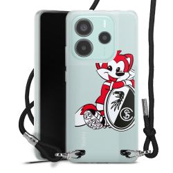 Carry Case Stoff schwarz/silber