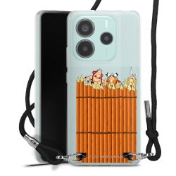 Carry Case Stoff schwarz/silber