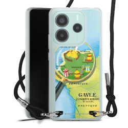 Carry Case Stoff schwarz/silber