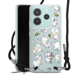 Carry Case Stoff schwarz/silber