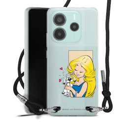 Carry Case Stoff schwarz/silber