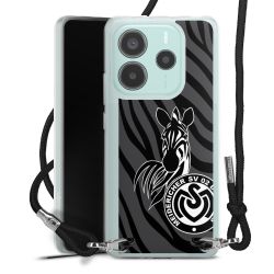 Carry Case Stoff schwarz/silber