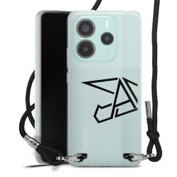 Carry Case Stoff schwarz/silber