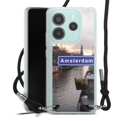 Carry Case Stoff schwarz/silber