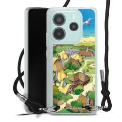 Carry Case Stoff schwarz/silber