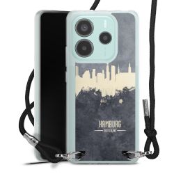 Carry Case Stoff schwarz/silber