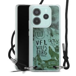 Carry Case Stoff schwarz/silber