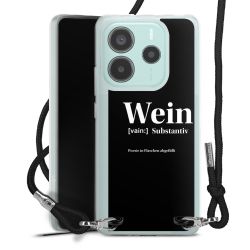 Carry Case Stoff schwarz/silber