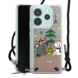 Carry Case Stoff schwarz/silber