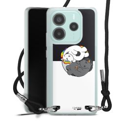 Carry Case Stoff schwarz/silber