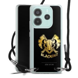 Carry Case Stoff schwarz/silber