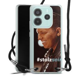 Carry Case Stoff schwarz/silber