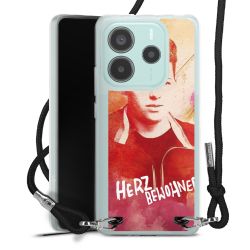 Carry Case Stoff schwarz/silber