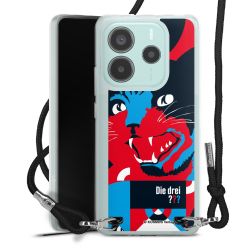 Carry Case Stoff schwarz/silber