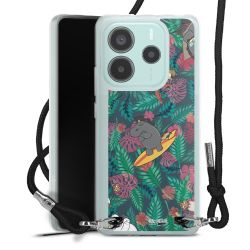 Carry Case Stoff schwarz/silber