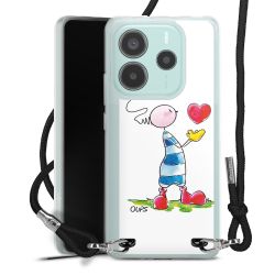 Carry Case Stoff schwarz/silber