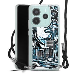 Carry Case Fabric black/silver