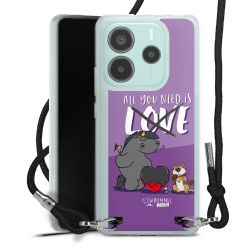 Carry Case Stoff schwarz/silber