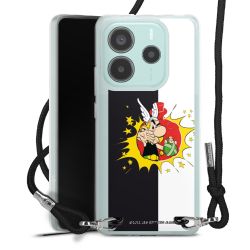 Carry Case Stoff schwarz/silber