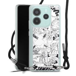 Carry Case Stoff schwarz/silber