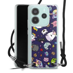 Carry Case Stoff schwarz/silber