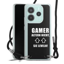 Carry Case Stoff schwarz/silber