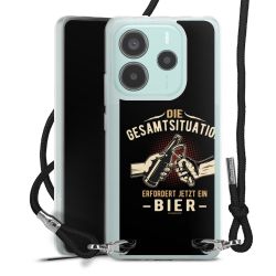 Carry Case Stoff schwarz/silber