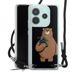 Carry Case Stoff schwarz/silber