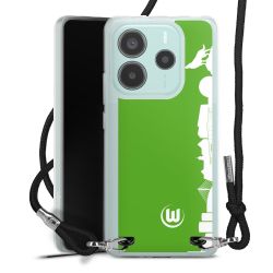 Carry Case Stoff schwarz/silber