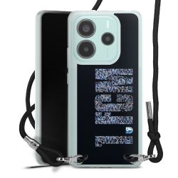 Carry Case Stoff schwarz/silber