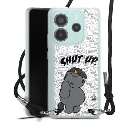 Carry Case Stoff schwarz/silber