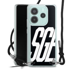 Carry Case Stoff schwarz/silber