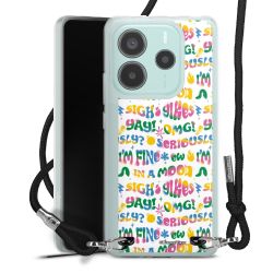 Carry Case Fabric black/silver